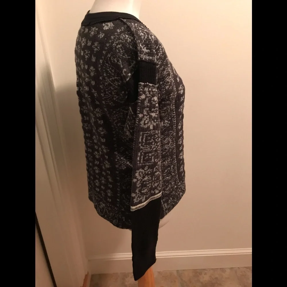 SALE NWT We the Free Stevie Layering top XS Black